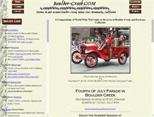 Tablet Screenshot of boulder-creek.com