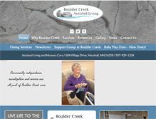 Tablet Screenshot of boulder-creek.org